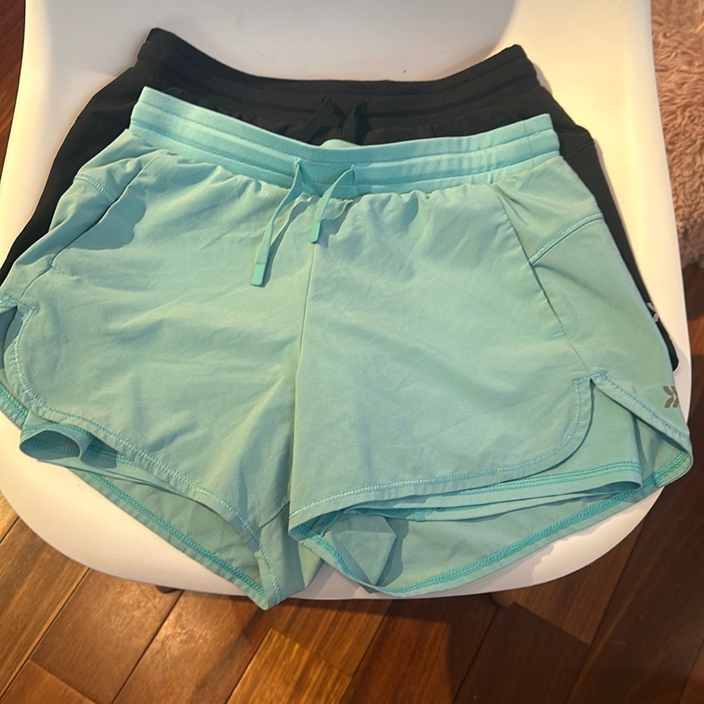 Girls shorts from target colors, blue and black